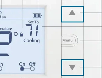 Manual Sensi Smart Thermostat Reset
